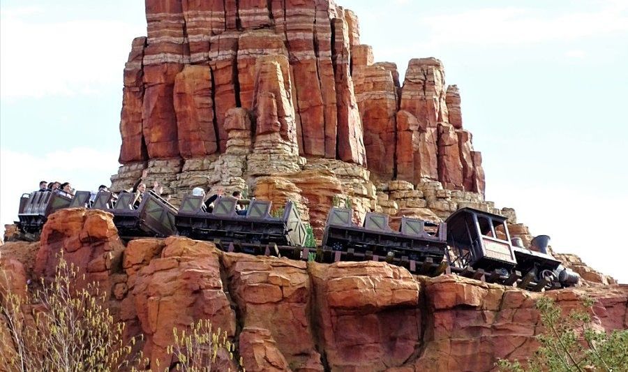 Big Thunder Mountain Railroad in Disneyland Paris